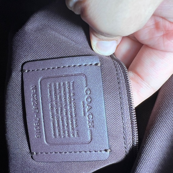 Coach Black Pebbled Leather Elsie - Picture 7 of 15